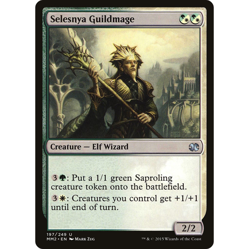 Selesnya Guildmage (MM2-197) Foil