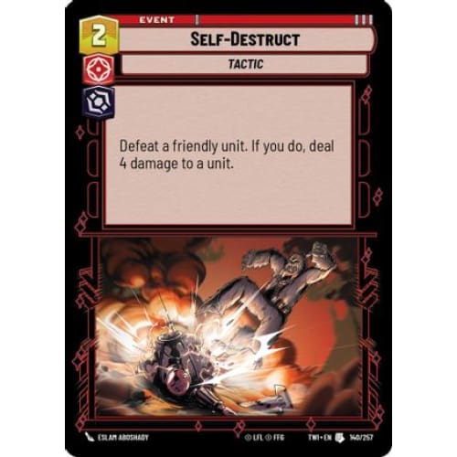Self-Destruct (140/257)  Foil