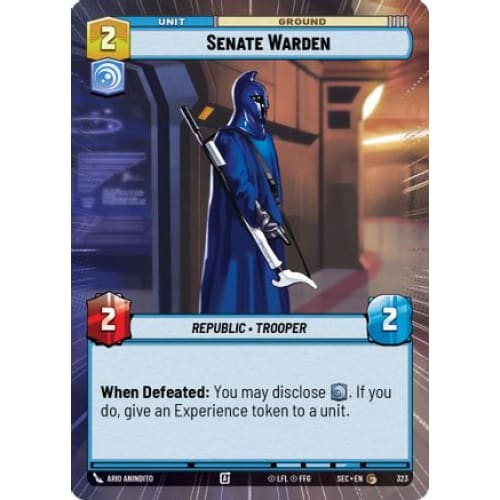Senate Warden (Hyperspace) (323)