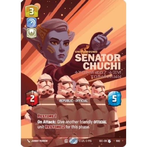 Senator Chuchi - Voice for the Voiceless (Prestige Foil) (1082)  Foil