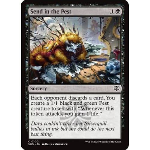 Send in the Pest (SOS-100) Foil