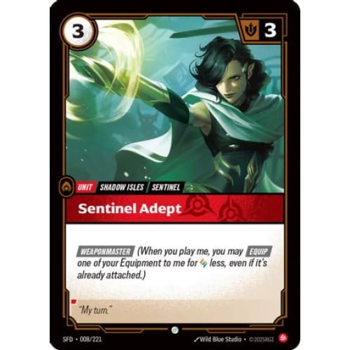 Sentinel Adept (008/221) - Spiritforged