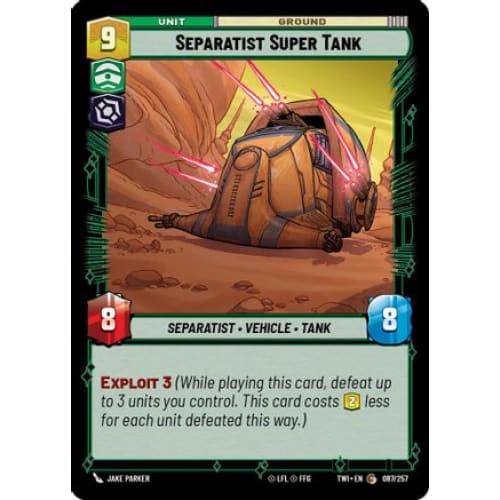 Separatist Super Tank (087/257)  Foil
