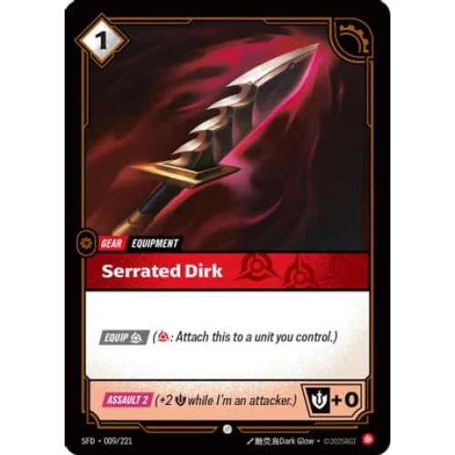 Serrated Dirk (009/221) - Spiritforged