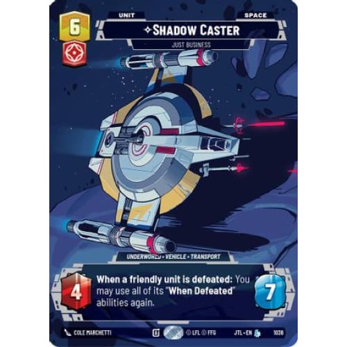 Shadow Caster - Just Business (Prestige) (1036)