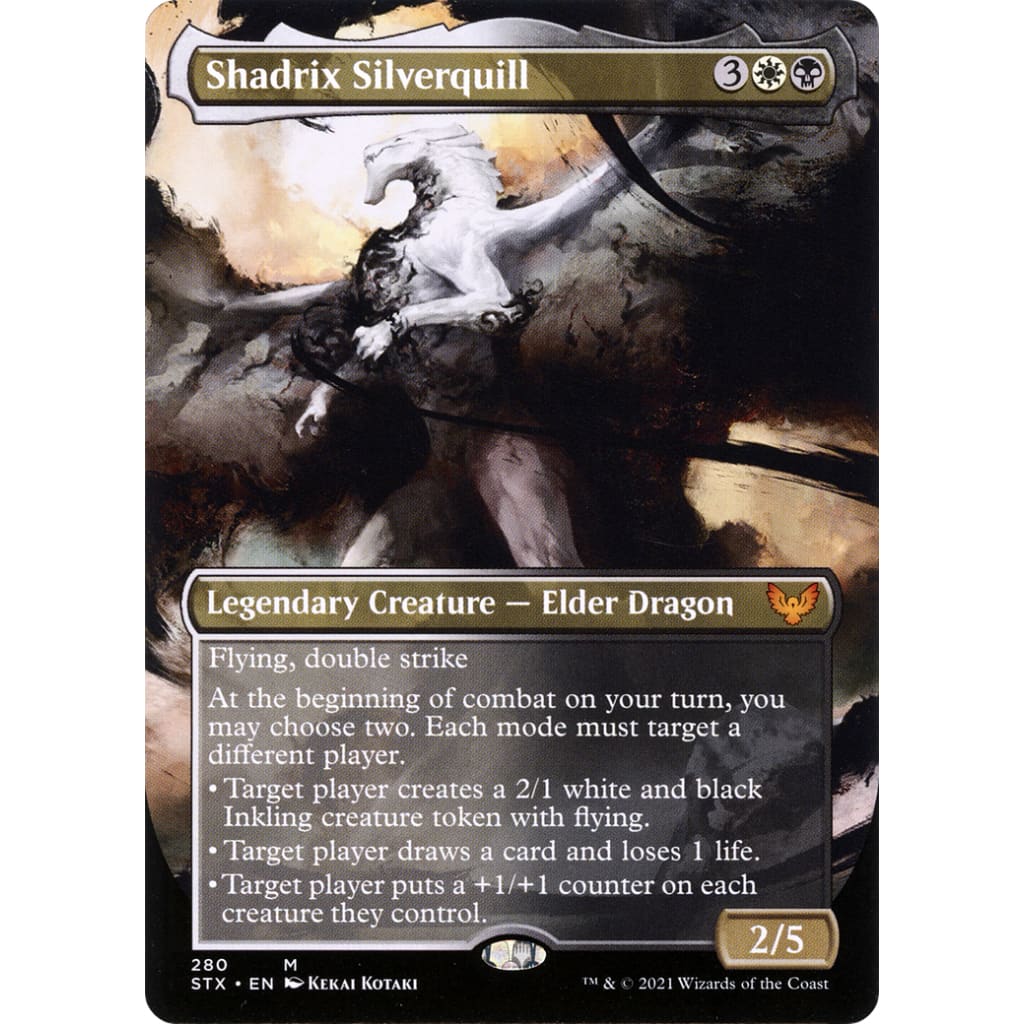 Shadrix Silverquill (Borderless) (STX-280) (Borderless)