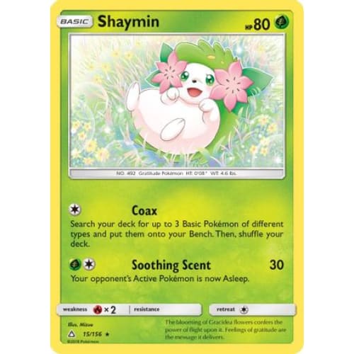 Shaymin (15) (15) Holo Rare Holofoil