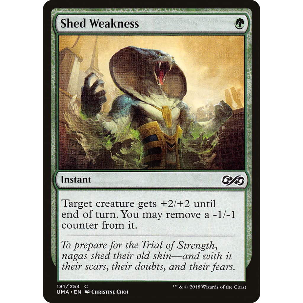 Shed Weakness (UMA-181) Foil