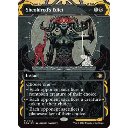 Sheoldred's Edict (SOA-032) Foil