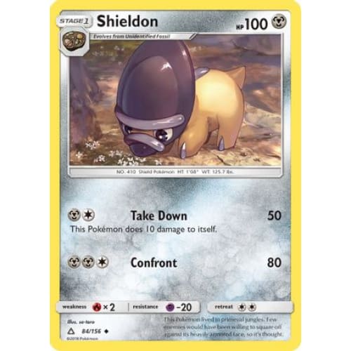 Shieldon (84) Uncommon Reverse Holofoil
