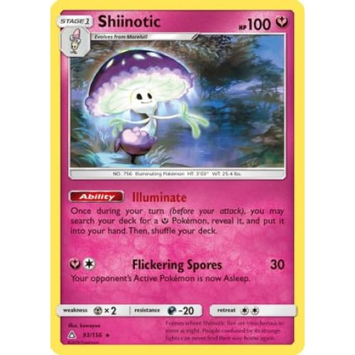 Shiinotic (93) Rare Classic Reverse Holofoil