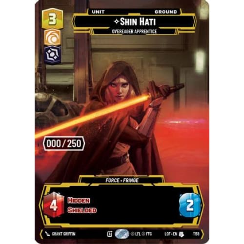 Shin Hati - Overeager Apprentice (Serialized) (1158)  Foil