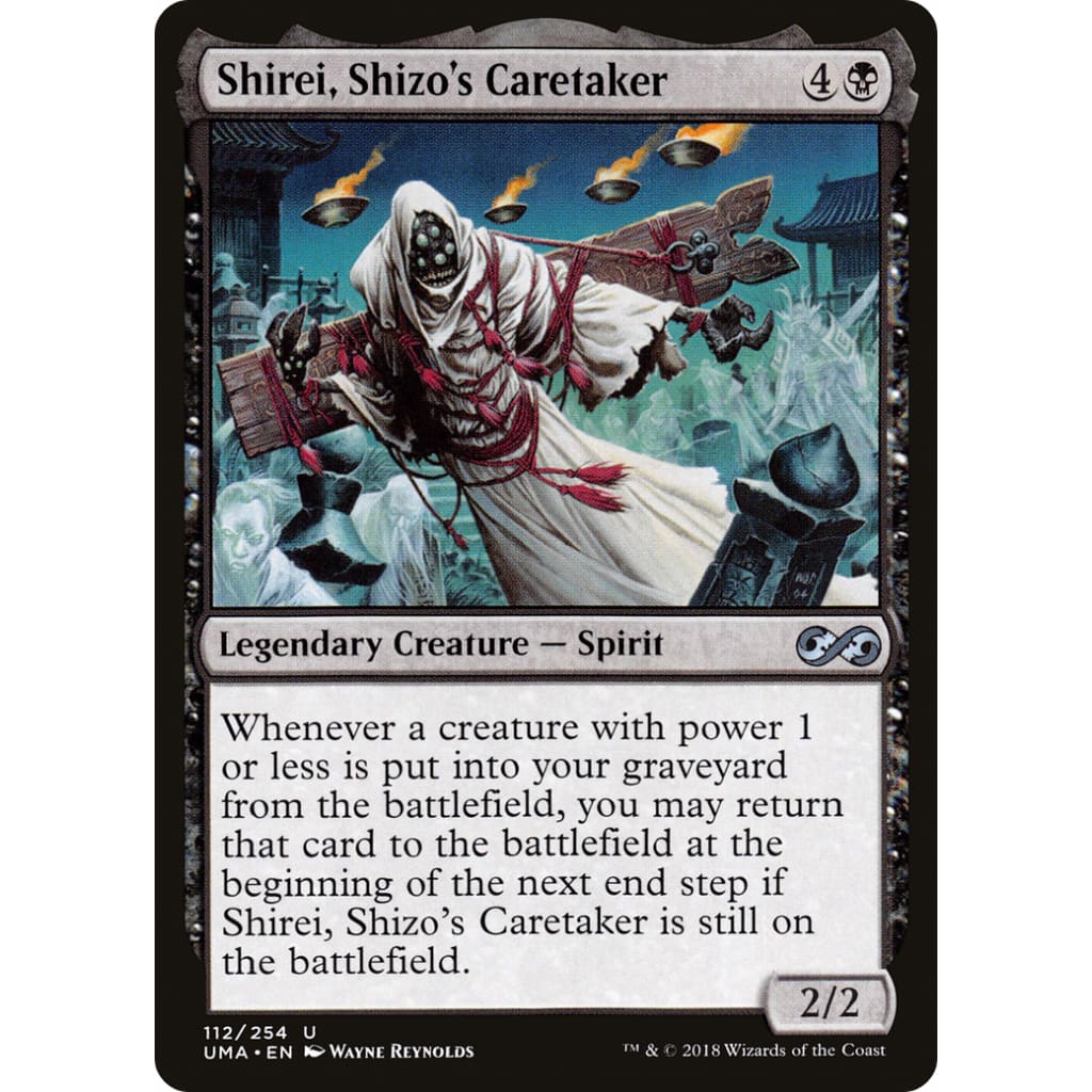 Shirei, Shizo's Caretaker (UMA-112) Foil