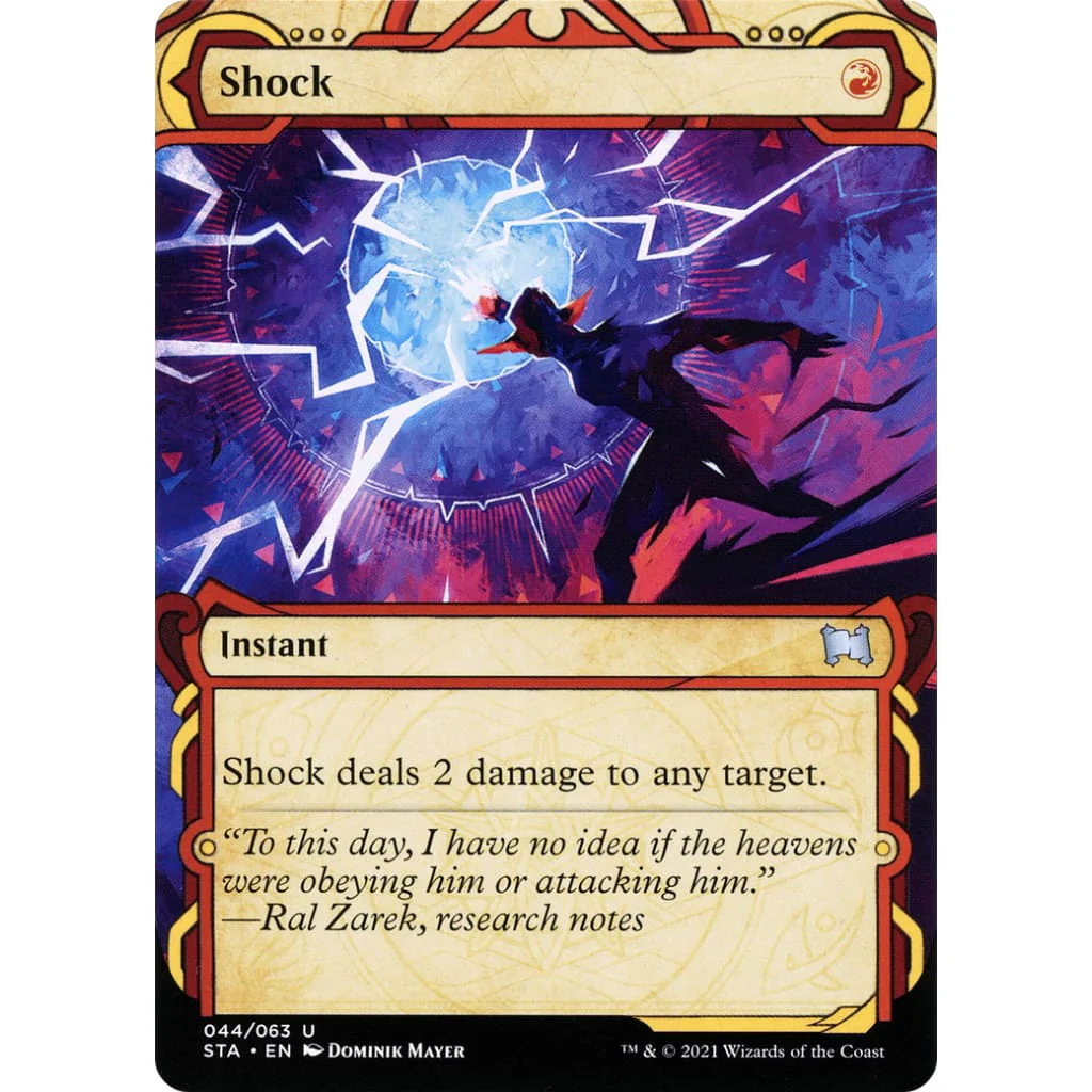 Shock (STA-044): (Showcase) (Borderless) Foil