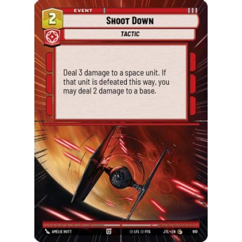 Shoot Down (Hyperspace Foil) (910)  Foil