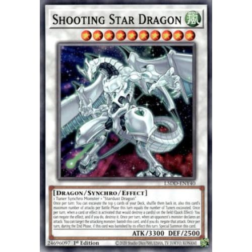 Shooting Star Dragon - L5DD-ENY40 Common / Short Print 1st Edition