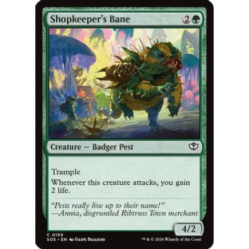 Shopkeeper's Bane (SOS-159) Foil