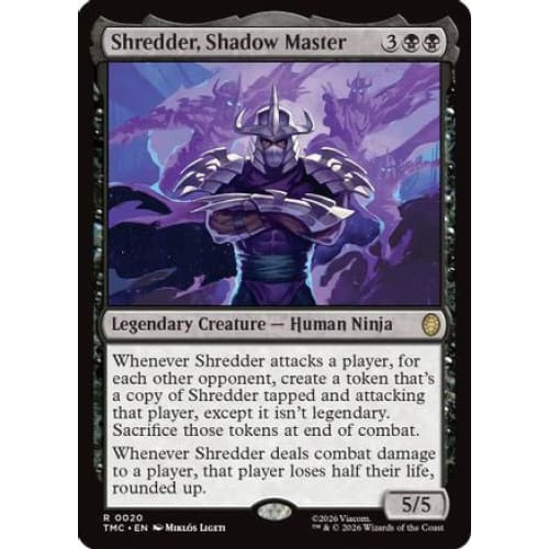 Shredder, Shadow Master (TMC-020)