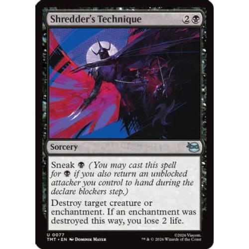 Shredder's Technique (TMT-077)