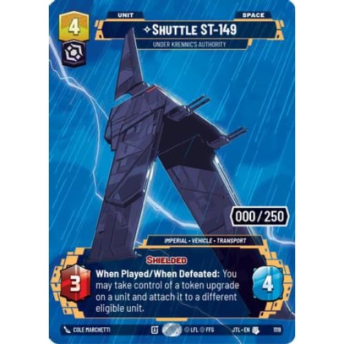 Shuttle ST-149 - Under Krennic's Authority (Serialized) (1119)  Foil
