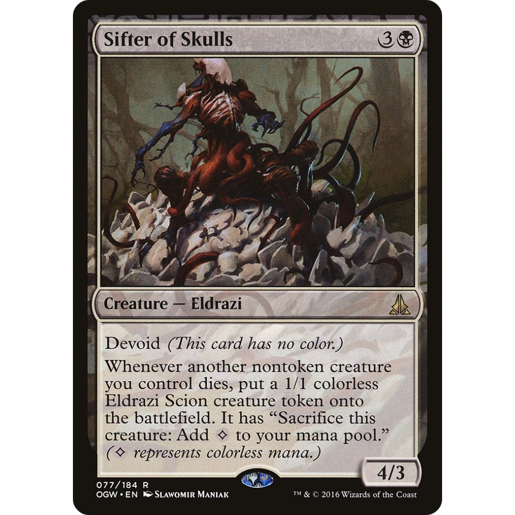 Sifter of Skulls (OGW-077): (devoid) Foil