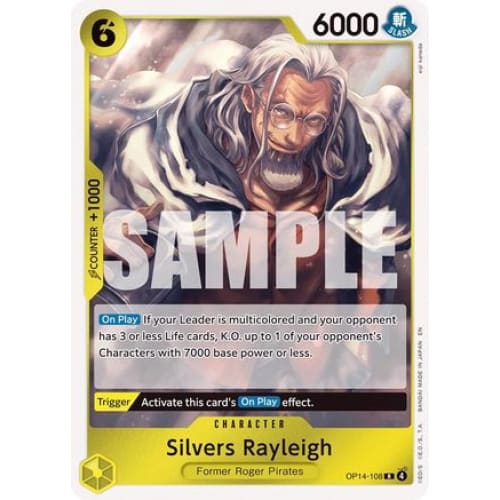 Silvers Rayleigh OP14-108 R The Azure Sea's Seven  Foil