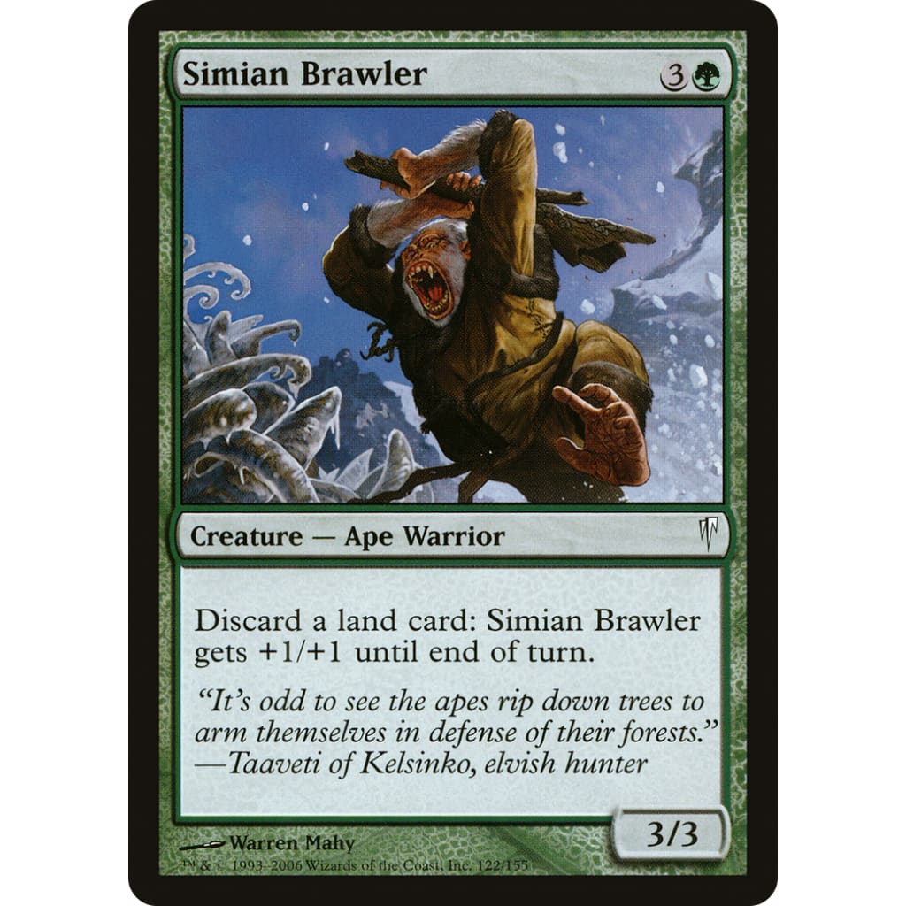 Simian Brawler (CSP-122) Foil