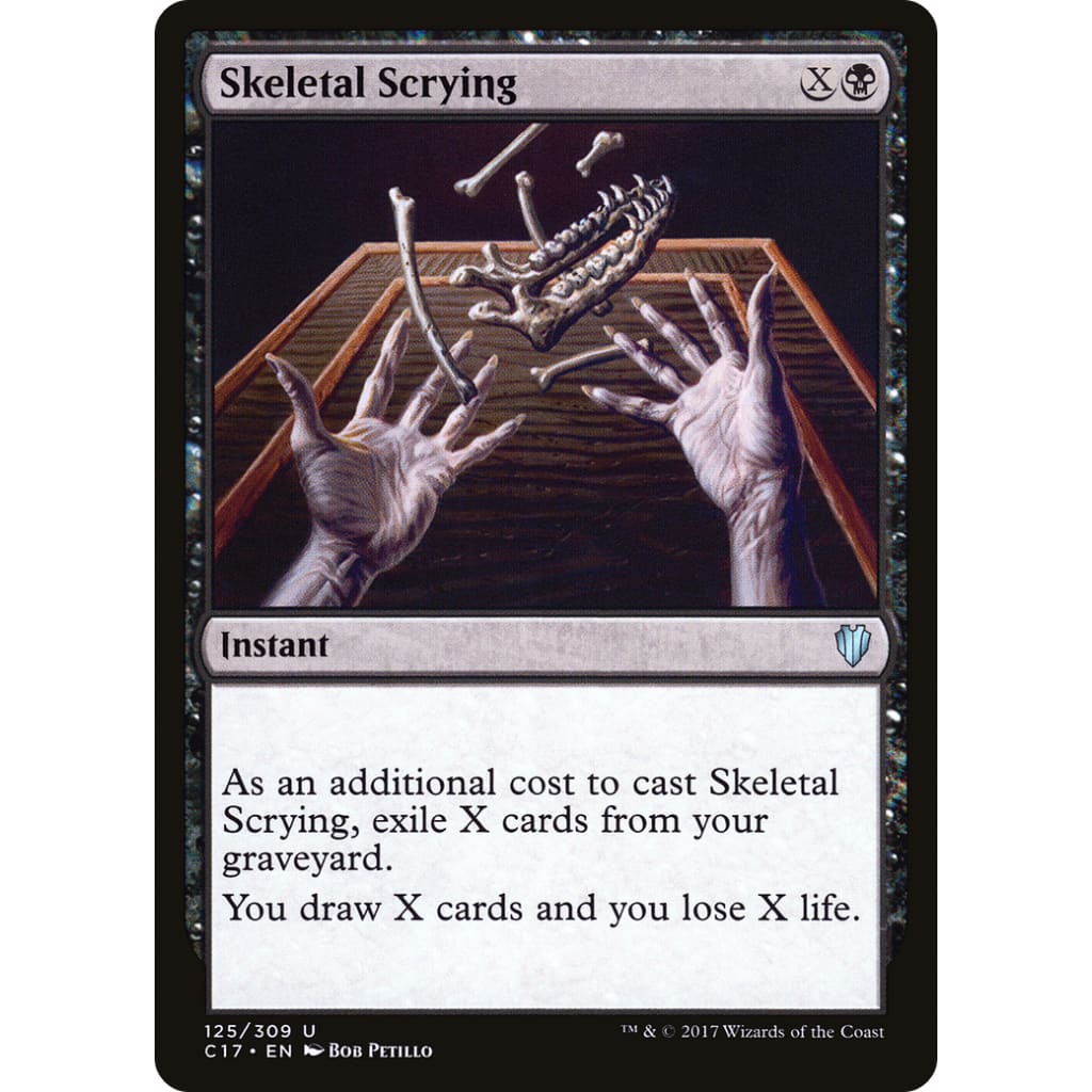 Skeletal Scrying (C17-125)