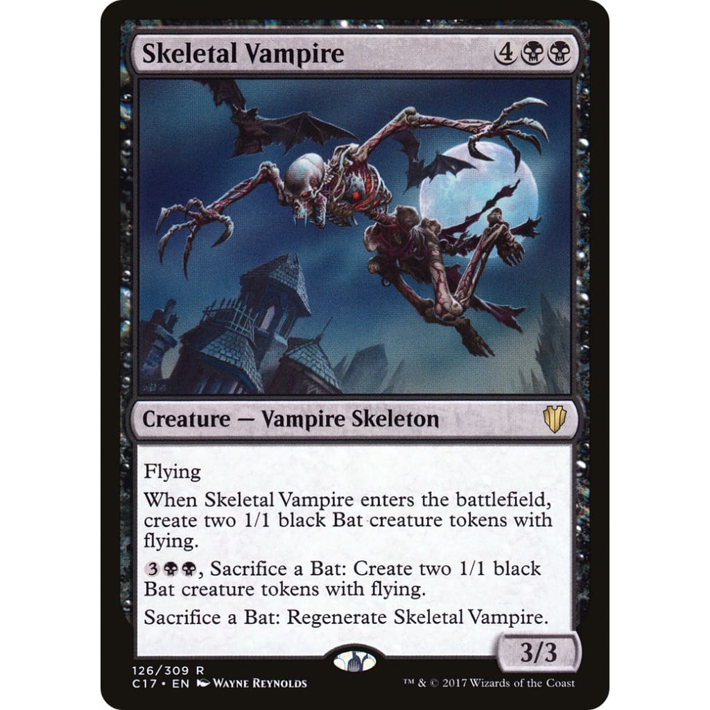 Skeletal Vampire (C17-126)