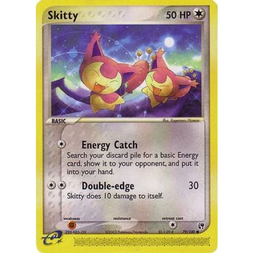 Skitty (79) Common Reverse Holofoil