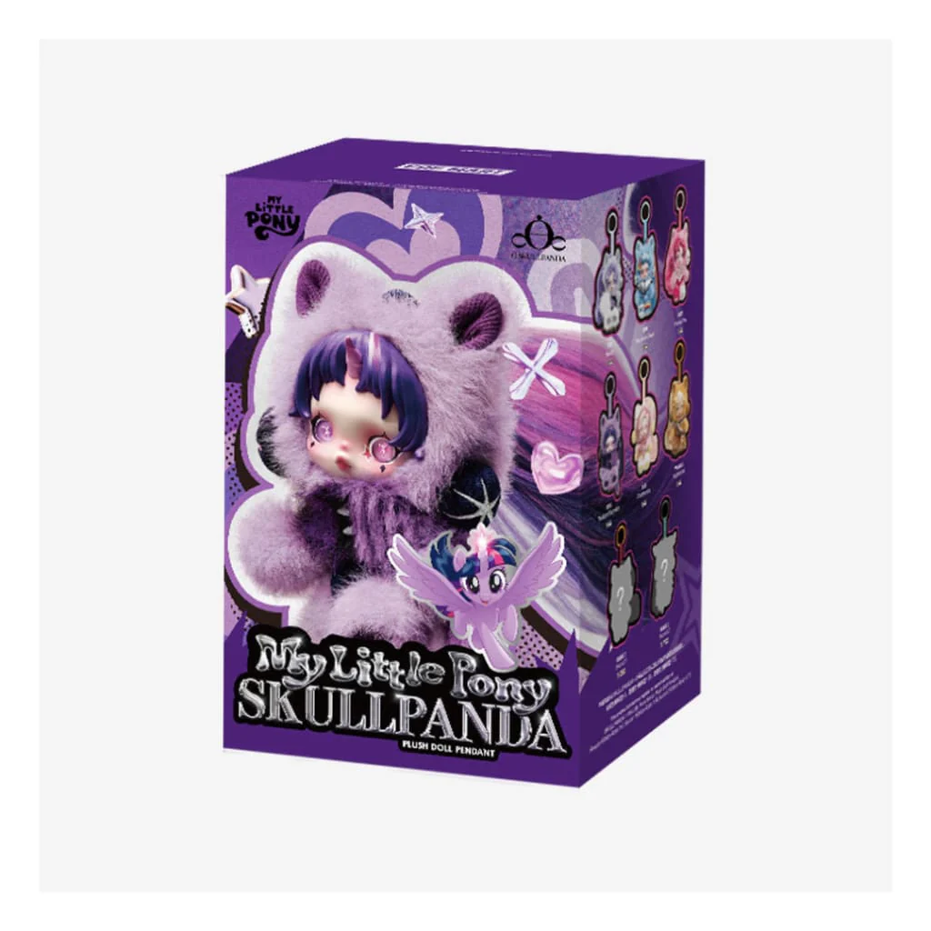 SKULLPANDA X My Little Pony Series Plush Doll Pendant Blind Box