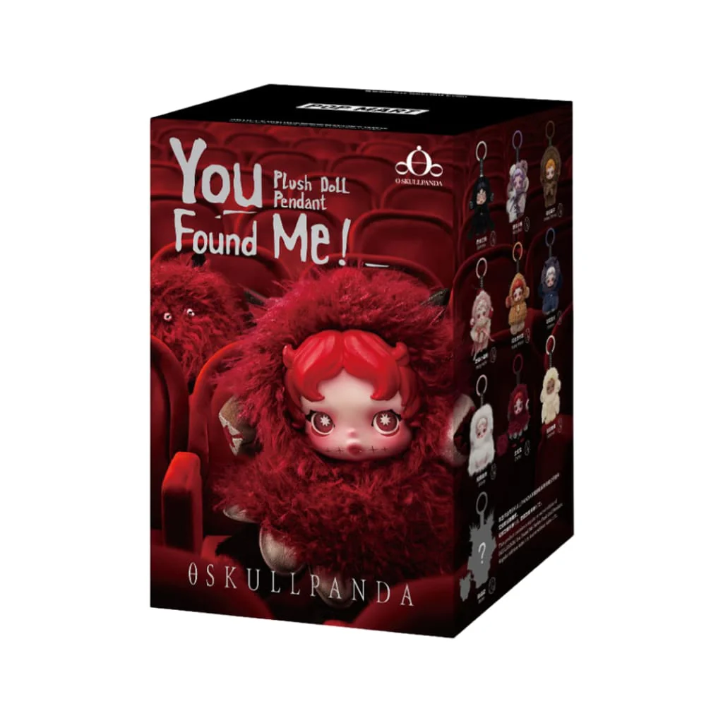 SKULLPANDA You Found Me! Series Plush Doll Pendant