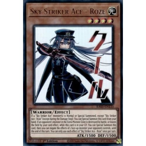 Sky Striker Ace - Roze - RA05-EN133 Ultra Rare 1st Edition