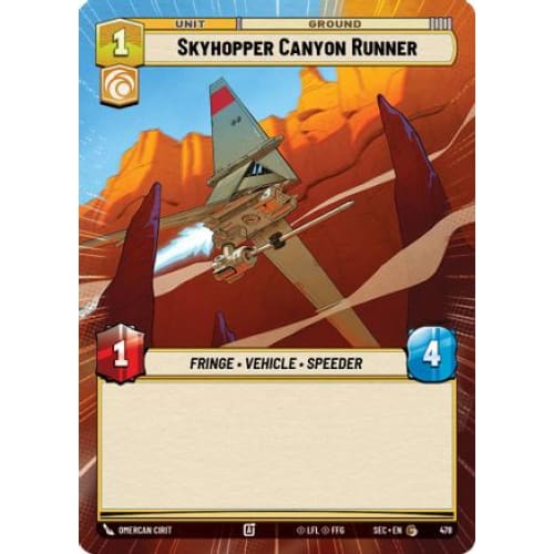 Skyhopper Canyon Runner (Hyperspace) (478)