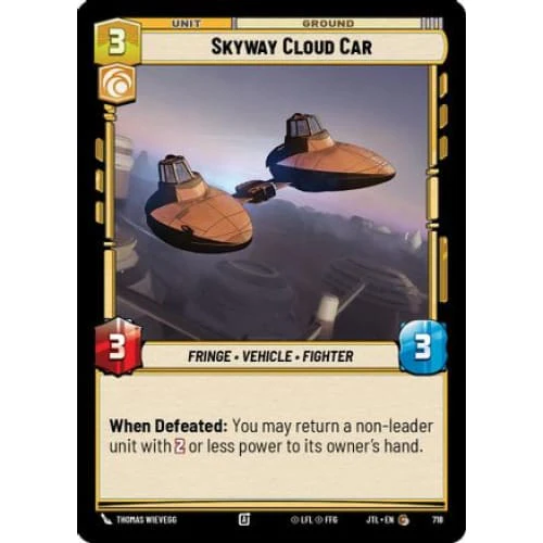 Skyway Cloud Car (Foil) (718)  Foil