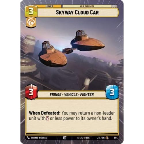 Skyway Cloud Car (Hyperspace Foil) (954)  Foil