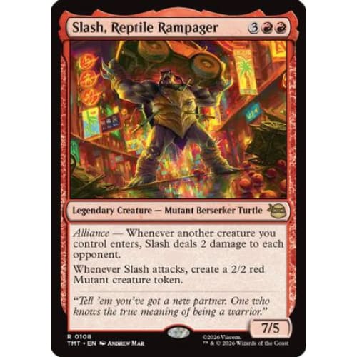 Slash, Reptile Rampager (TMT-108) Foil