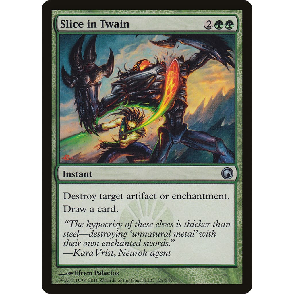Slice in Twain (SOM-127)