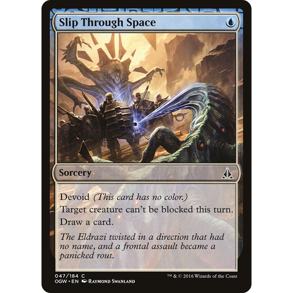 Slip Through Space (OGW-047): (devoid) Foil