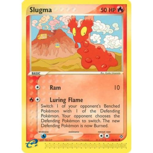 Slugma (72) Common Reverse Holofoil