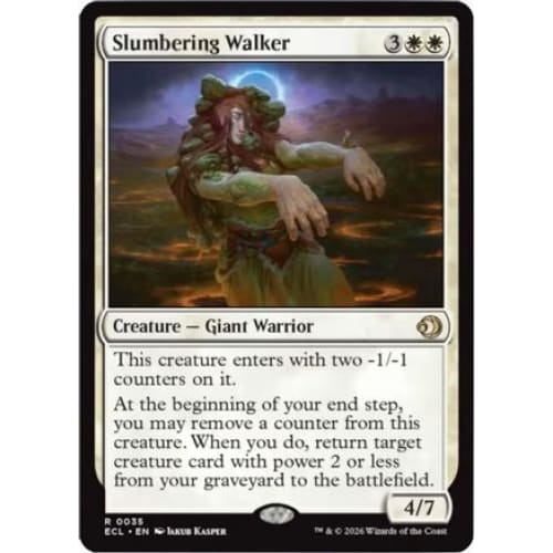 Slumbering Walker (ECL-035) Foil