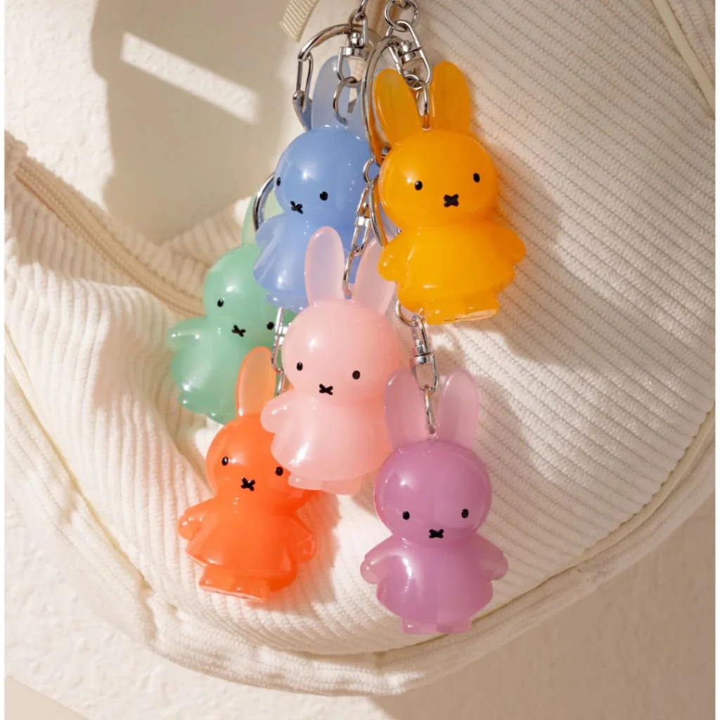 Smoko Miffy Goes Pastel Jelly Keychain Blind Box - Image 2