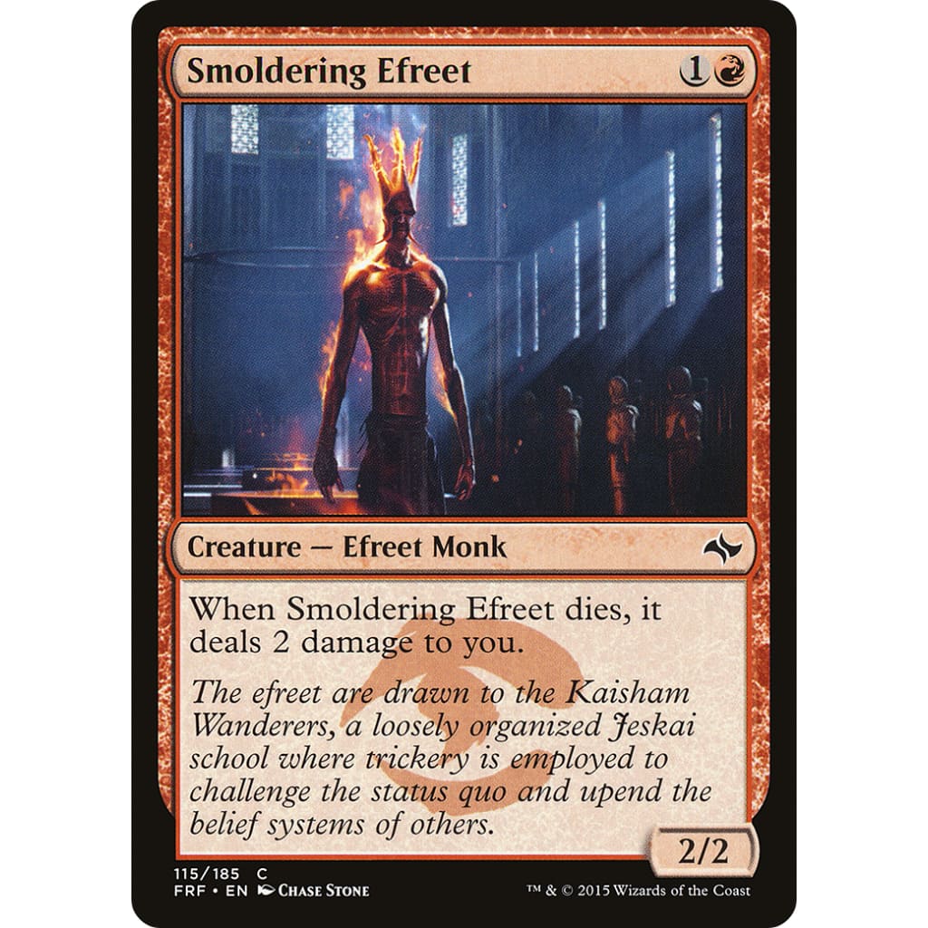 Smoldering Efreet (FRF-115)