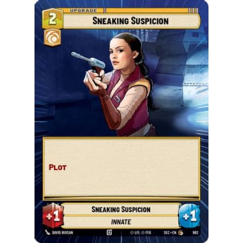 Sneaking Suspicion (Hyperspace Foil) (982)  Foil
