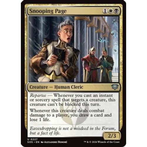 Snooping Page (SOS-227)