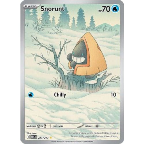 Snorunt - 227/217 (227) Illustration Rare Holofoil