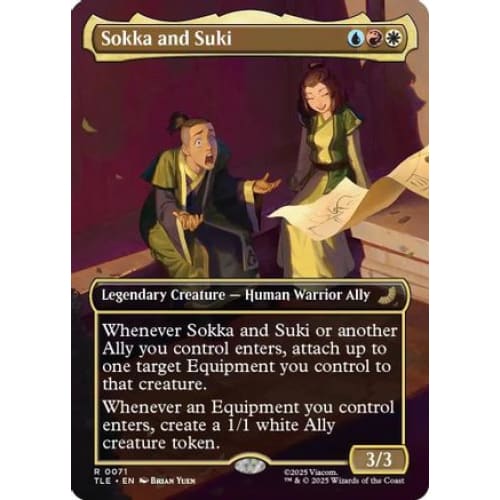 Sokka and Suki (Borderless) (TLE-071)