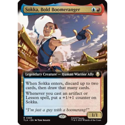 Sokka, Bold Boomeranger (Extended Art) (TLA-383)