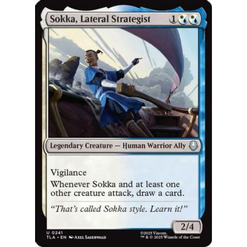 Sokka, Lateral Strategist (TLA-241) Foil