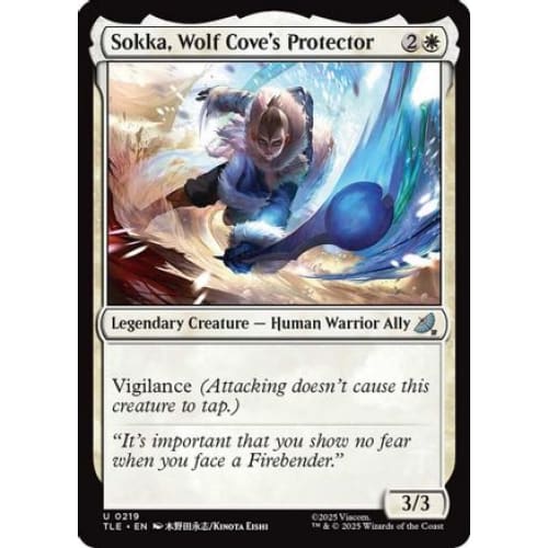 Sokka, Wolf Cove's Protector (0219) (TLE-219) Foil